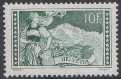 Switzerland 185 VF - XF Mint NH Renggli Cert. cv $625