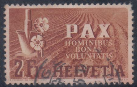 Switzerland 302 F - VF Used cv $160