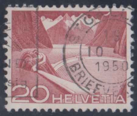 Switzerland 332a VF Used Type I per Scott cv $67.50