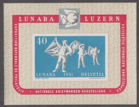 Switzerland B206 VF Mint LH cv $175