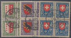 Switzerland B18-20 VF Used S-O-N Cancels cv $1,360