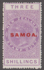 Samoa 166a F - VF Mint Hinged 1925 Crown Paper cv $70.00