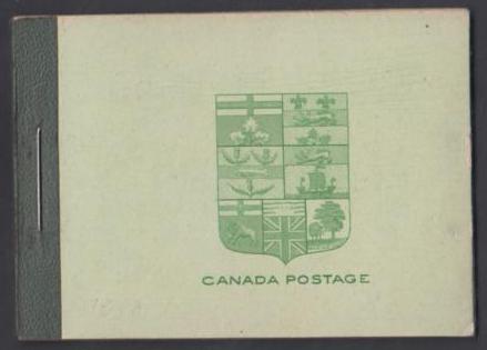 Canada 104a (Unitrade Bk36) VF Mint NH Unexploded Booklet - Spectacular Unit cv $900