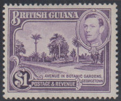 British Guiana 239a (SG 317a) VF LH cv $300