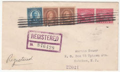 US Illinois, Chicago 636, 637, 681 Fancy Cancel Cover, Horizontal Lines