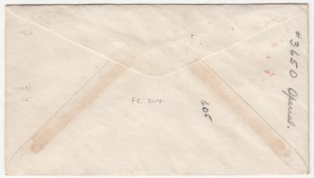 US New Jersey, Cranford 720 Fancy Cancel Cover, Circle of Stars