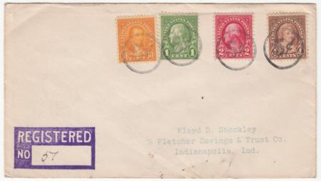 US Louisiana, Nickle 552, 554, 556, 562 Fancy Cancel Cover