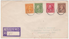 US Louisiana, Nickle 552, 554, 556, 562 Fancy Cancel Cover