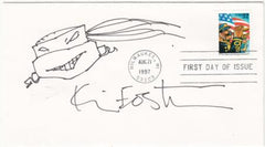 US 3153 FDC Signed by Kevin Eastman, Co-creator Teenage Ninja Turtles