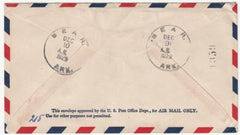 US Arkansas, Bear C7 PNS, E15 Fancy Cancel Cover, Bear Cancel