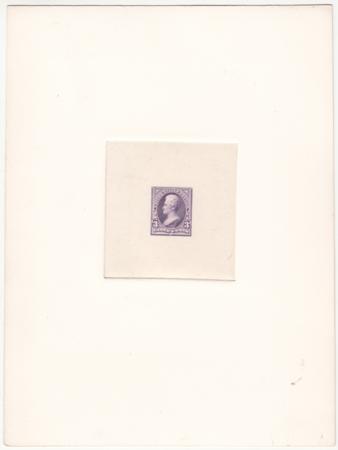 US 246 PP1//263P1 Pristine Denominational Set of 13 Large Die Proofs + 1897 Presentation Letter