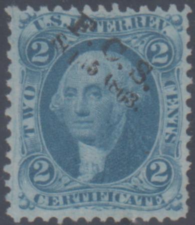 US R7c Revenue Fine - VF Used cv $32.50