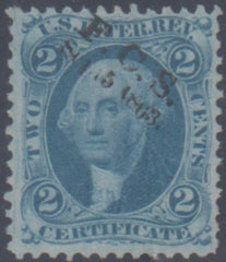 US R7c Revenue Fine - VF Used cv $32.50