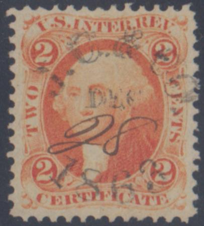US R8c Revenue VF Used S-O-N "J.C. + Co." Cancel cv $45