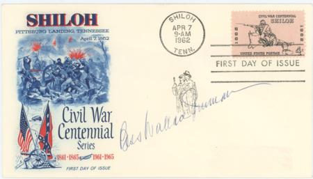 US 1962 1179 FDC Signed by First Lady Bess Wallace Truman