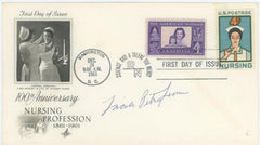 US 1961 1190 FDC Signed by Lucille Petry Leone, Founding Cadet Nurse