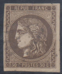 France 46 F - VF Used Excellent Color and Impression - Light Cancel cv $200