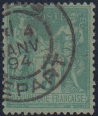 France 67 F - VF Nice Cancel cv $45