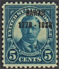 US 648 F - VF NH High Overprint