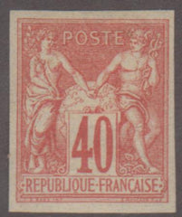 France 74a VF LH Imperf cv $250