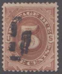 US J4 Postage Dues Ave - F Used cv $50