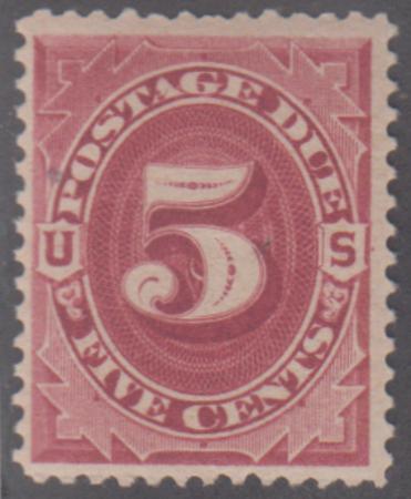 US J25 Postage Dues Hinged F - VF cv $110