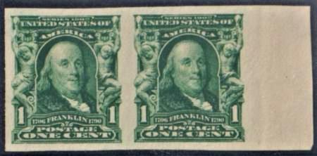 US 314 Bureau & Regular Issues VF - XF Mint NH Pair cv $65