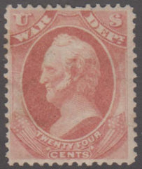 US O91 Officials VF LH cv $85