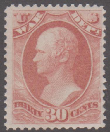 US O92 Officials F - VF+ Mint Hinged Large Margins cv $130