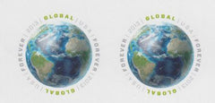 US 4740a Modern Imperf Global Forever Pair