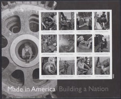 US 4801m Modern Imperf Building A Nation M/S