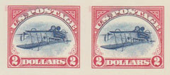 US 4806c Modern Imperf Inverted Jenny Pair