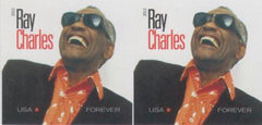US 4807a Modern Imperf Ray Charles Pair