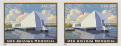 US 4873a Modern Imperf Arizona Memorial Pair