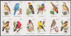 US 4882-91d Modern Imperf Songbirds(10) Booklet