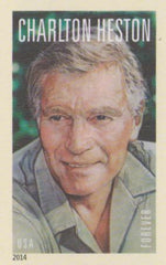 US 4892a Modern Imperf Charlton Heston Single