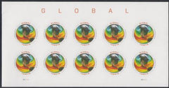 US 4893a Modern Imperf Ocean Temperatures Sheet