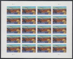 US 4907a Modern Imperf Nevada Sheet