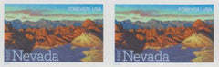 US 4907a Modern Imperf Nevada Pair