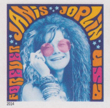 US 4916a Modern Imperf Janis Joplin Single
