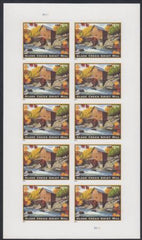 US 4927a Modern Imperf Glade Creek Grist Mill Sheet