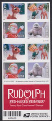 US 4946-49d Modern Imperf Rudolph Booklet