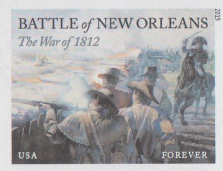 US 4952a Modern Imperf Battle Of New Orleans Single