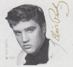 US 5009a Modern Imperf Elvis Single