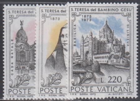 Vatican 534 - 536 NH Set