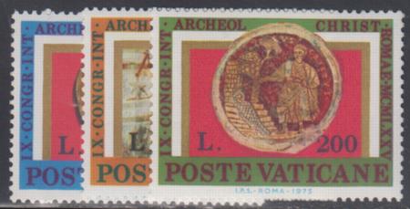 Vatican 579 - 581 NH Set