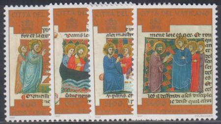 Vatican 1052 - 1055 NH Set
