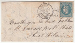 France Ballon Monte Le "Non denomme No.l"  Paris to Ille-et-Vilaine