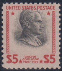 US Errors 834 var. VF Mint NH - Color Shift
