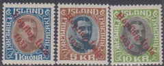 Iceland C12-14 VF - XF Very LH Signed Elliot - cv $2,075